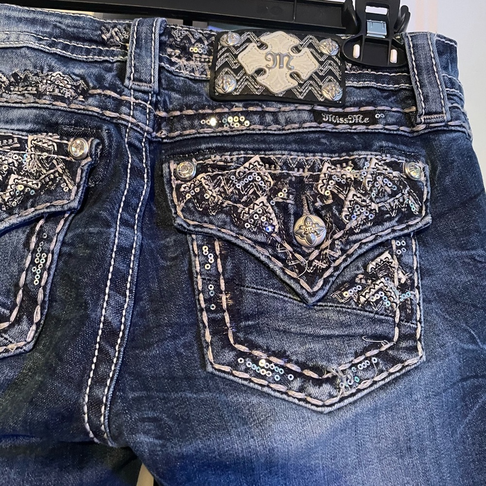 Miss Me Sequined Jeans